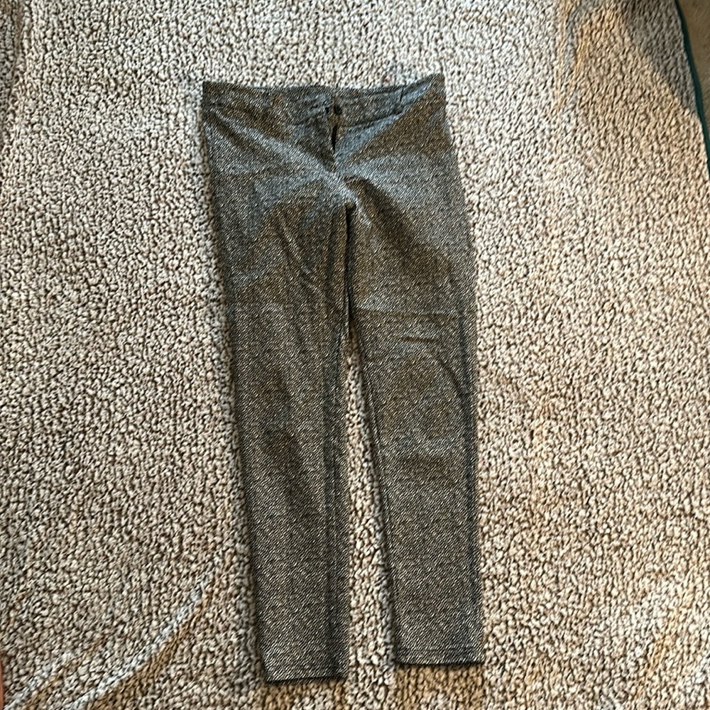 Stretch work pants- black/white size xl